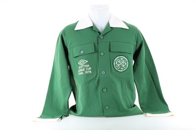 Lot 1836 - CELTIC F.C., SCOTTISH LEAGUE CUP FINAL TRACKSUIT TOP