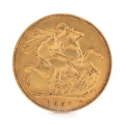 Lot 145 - EDWARDIAN GOLD SOVEREIGN