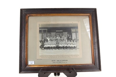 Lot 1842 - CELTIC F.C. VS. REST OF SCOTLAND, PHOTOGRAPH