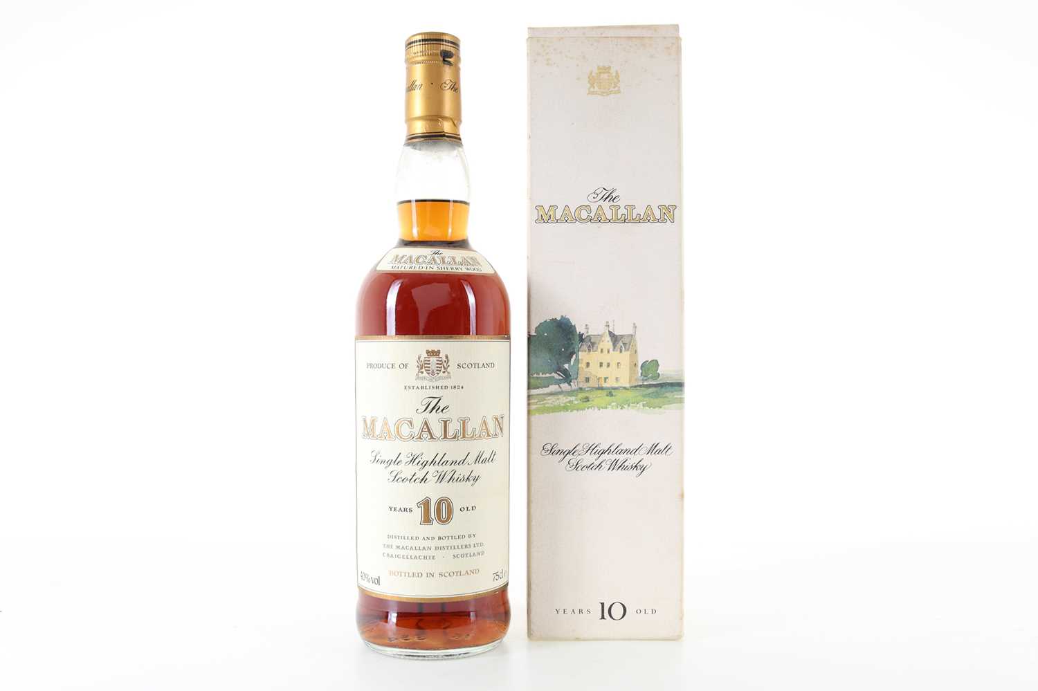 Lot 4 - MACALLAN 10 YEAR OLD 1980S 75CL