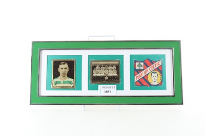 Lot 1851 - CELTIC F.C., THREE TRADING CARDS