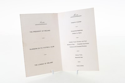 Lot 1864 - CELTIC F.C., BANQUET / RALLY PROGRAMMES