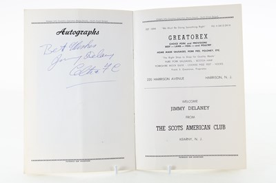 Lot 1864 - CELTIC F.C., BANQUET / RALLY PROGRAMMES