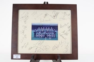 Lot 1870 - CELTIC F.C., SIGNED TEAM PHOTOGRAPH