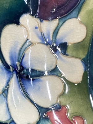 Lot 1657 - MOORCROFT, ORCHID PATTERN BOWL