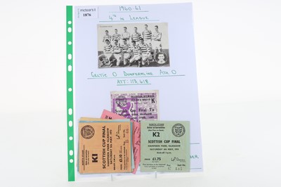 Lot 1878 - CELTIC F.C., COLLECTION OF CHALLENGE MATCH TICKETS