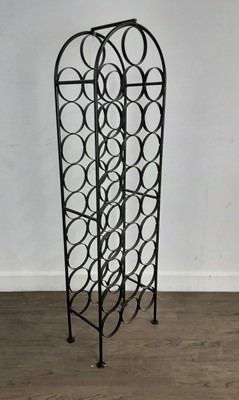 Lot 749 - METAL WINE RACK