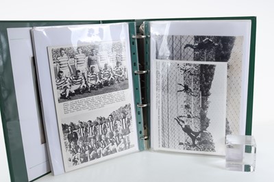 Lot 1898 - CELTIC F.C., TWO COLLECTORS ALBUMS