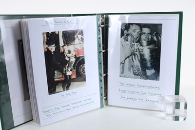 Lot 1898 - CELTIC F.C., TWO COLLECTORS ALBUMS