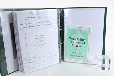 Lot 1898 - CELTIC F.C., TWO COLLECTORS ALBUMS