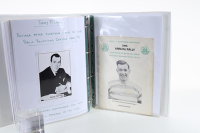 Lot 1900 - CELTIC F.C., FOUR COLLECTORS ALBUMS