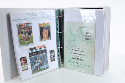 Lot 1900 - CELTIC F.C., FOUR COLLECTORS ALBUMS
