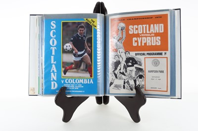 Lot 1905 - SCOTLAND INTERNATIONAL, COLLECTION OF FOOTBALL PROGRAMMES