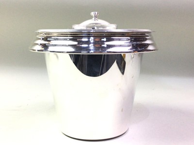Lot 103 - SILVER PLATED ICE BUCKET