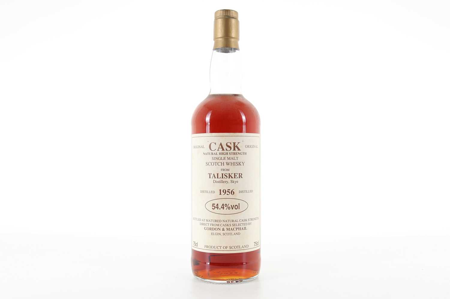 Lot 69 - TALISKER 1956 GORDON & MACPHAIL CASK STRENGTH 75CL