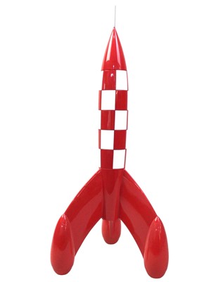 Lot 46 - TINTIN MODEL ROCKET