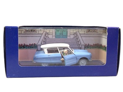 Lot 52 - COLLECTION OF TINTIN MODEL VEHICLES