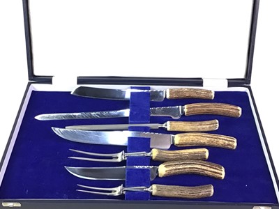 Lot 42 - CARVING SET