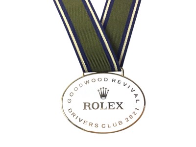 Lot 63 - COLLECTION OF ROLEX GOODWOOD DRIVERS CLUB REVIVAL MEDALS