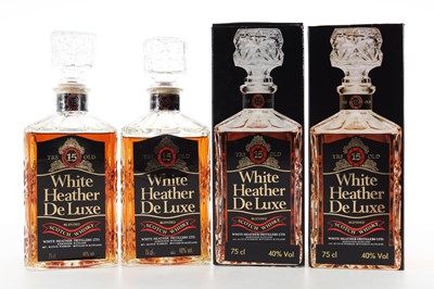 Lot 90 - 2 BOTTLES OF WHITE HEATHER 15 YEAR OLD 75CL