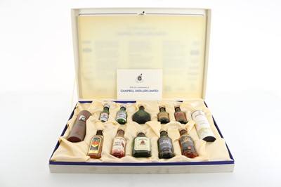 Lot 129 - CAMPBELL DISTILLERS MINIATURE COLLECTION