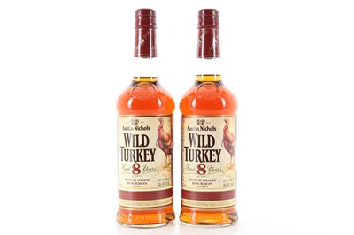 Lot 130 - 2 BOTTLES OF WILD TURKEY 8 YEAR OLD 101 PROOF