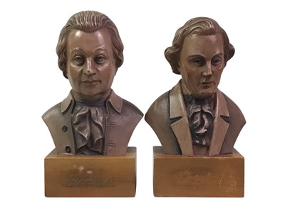 Lot 5 - TWO MINIATURE BUSTS