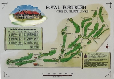 Lot 358 - FOUR PRINTS OF GOLF COURSES