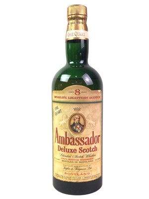 Lot 238 - AMBASSADOR, AGED EIGHT YEARS DELUXE SCOTCH WHISKY