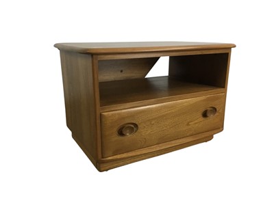 Lot 240 - LIGHT ELM ERCOL MEDIA CABINET