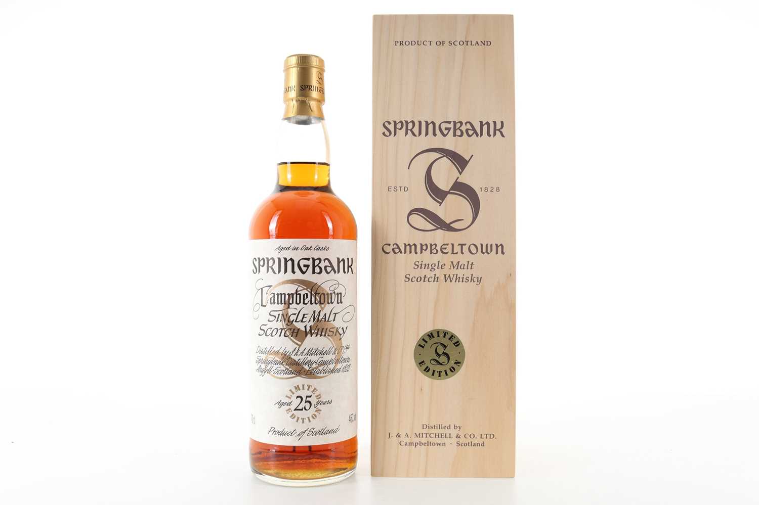 Lot 121 - SPRINGBANK 25 YEAR OLD MILLENNIUM