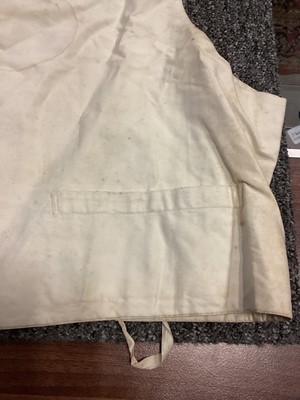 Lot 18 - ARTHUR WELLESLEY, 1ST DUKE OF WELLINGTON INTEREST - WAISTCOAT AND TWO NIGHTCAPS