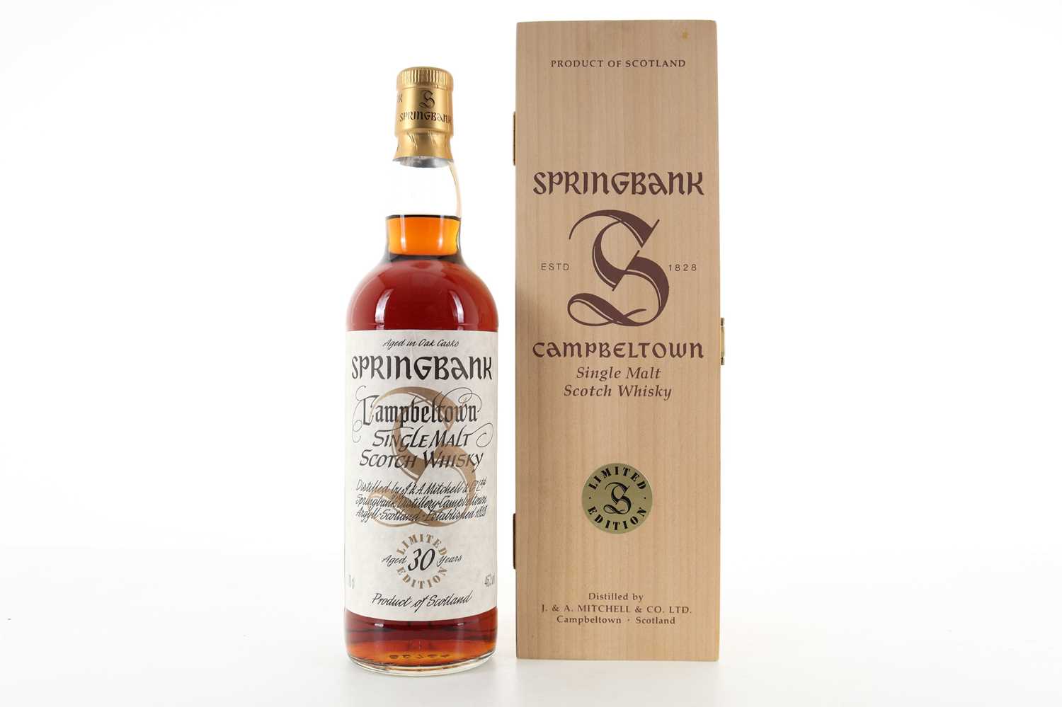 Lot 122 - SPRINGBANK 30 YEAR OLD MILLENNIUM