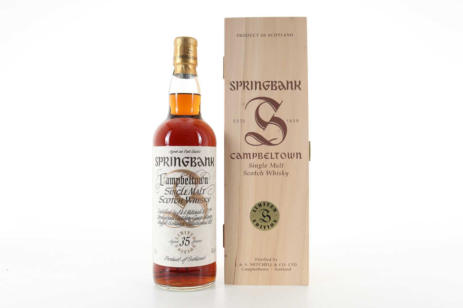 Lot 123 - SPRINGBANK 35 YEAR OLD MILLENNIUM