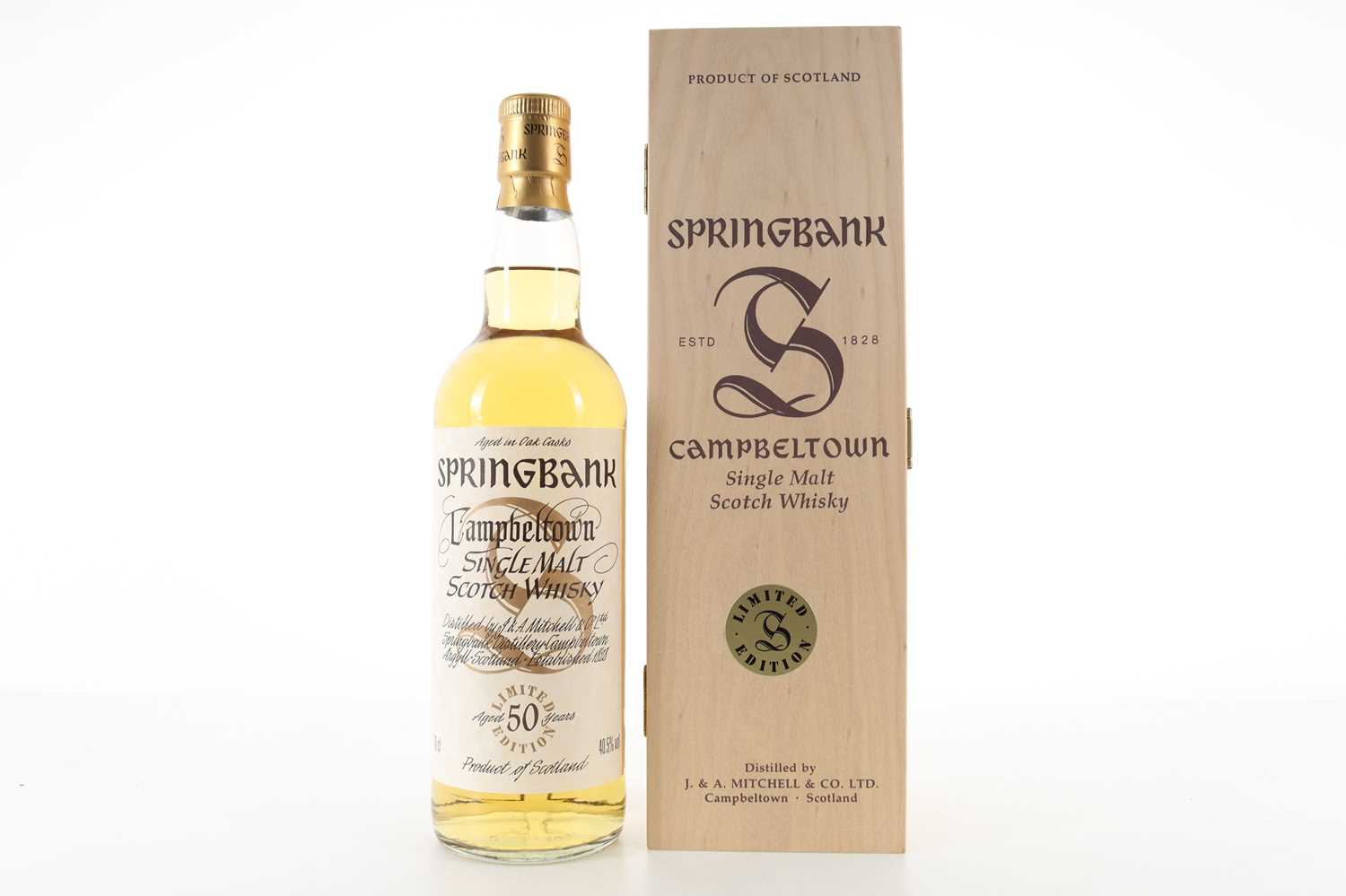 Lot 126 - SPRINGBANK 50 YEAR OLD MILLENNIUM