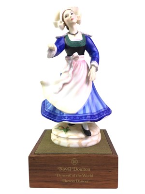 Lot 386 - ROYAL DOULTON DANCERS OF THE WORLD BRETON DANCER