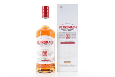 Lot 220 - BENROMACH CASK STRENGTH BATCH 1