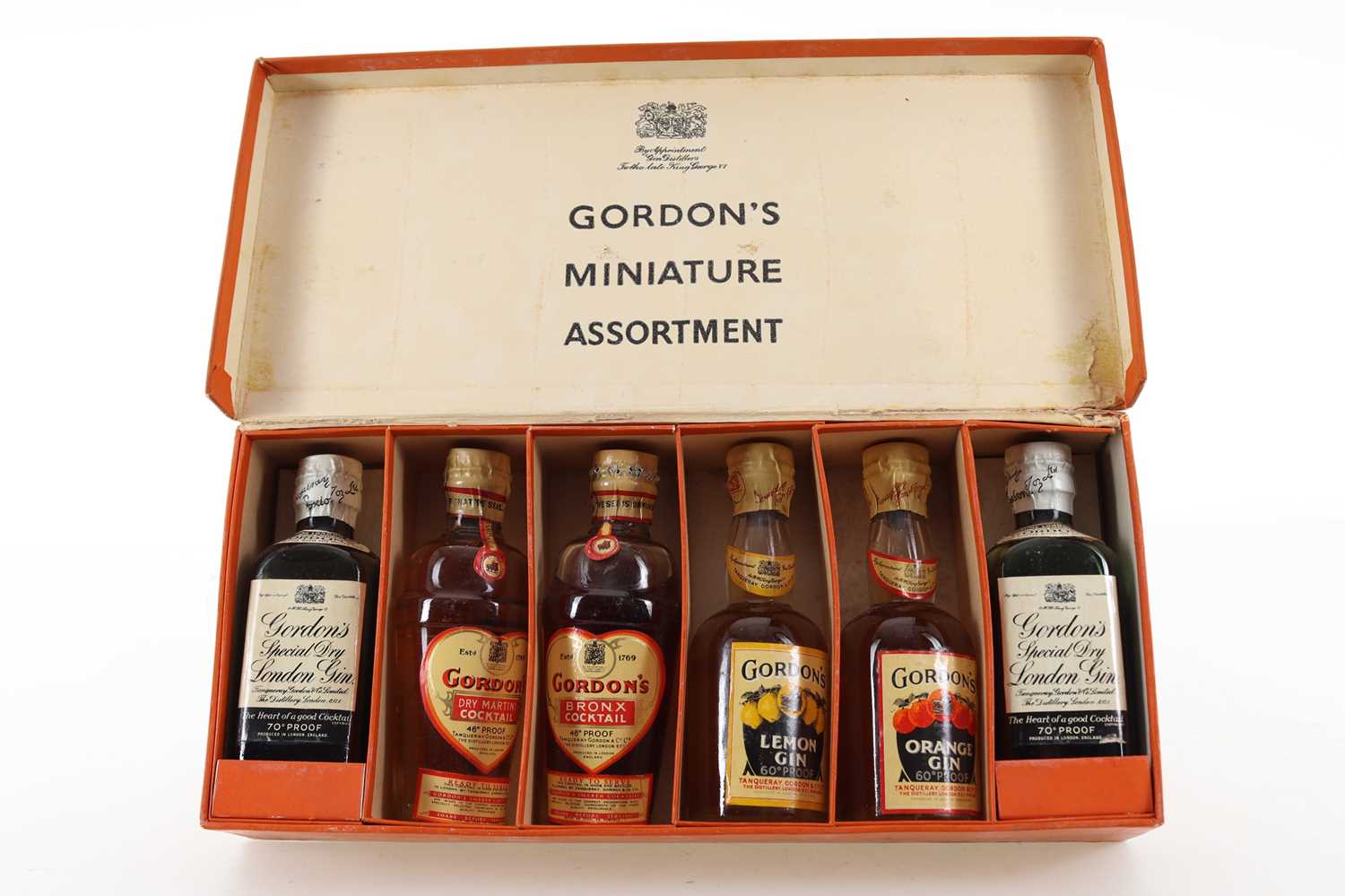 Lot 225 - GORDON'S MINIATURE SET 1950S