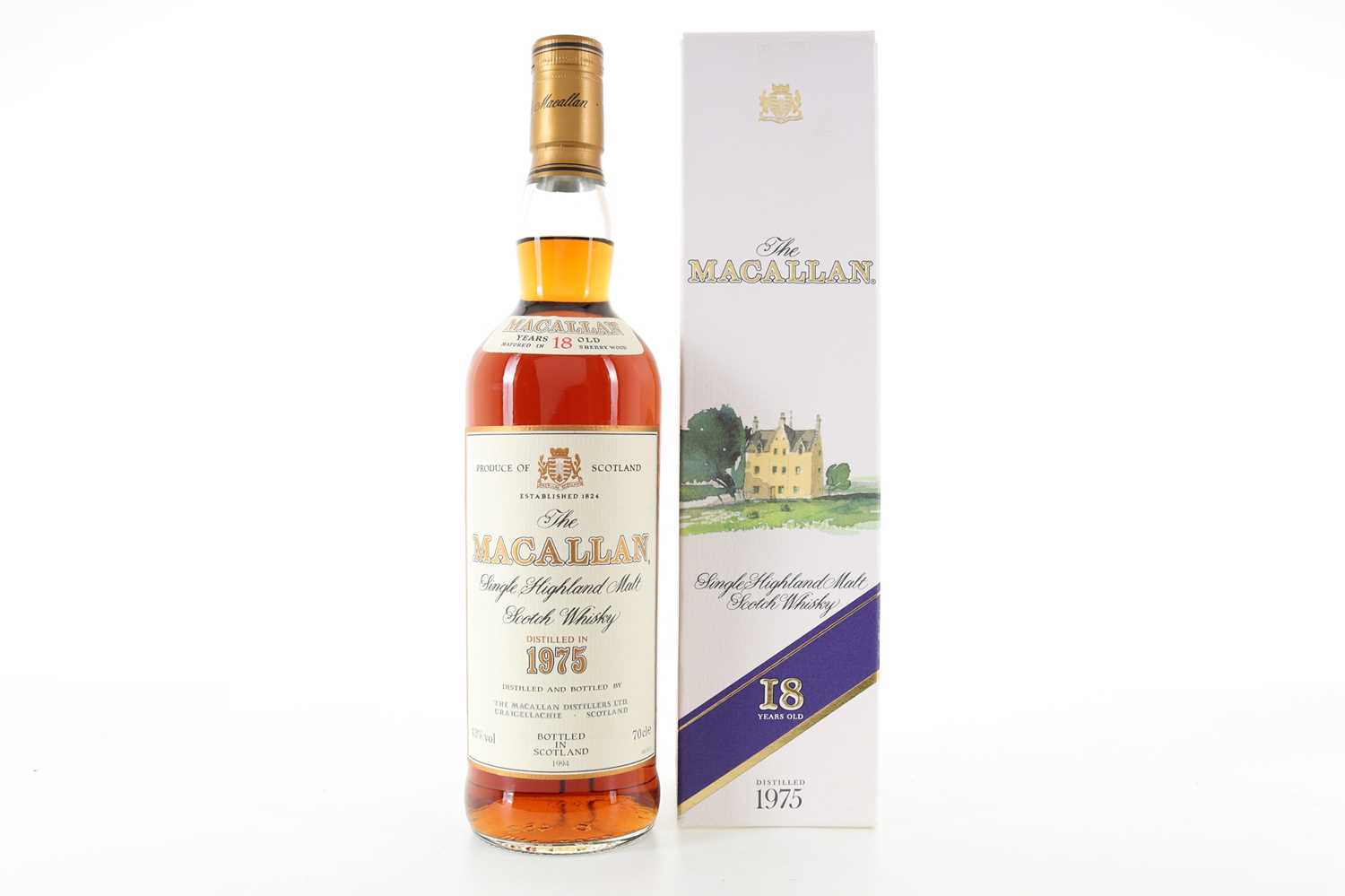 Lot 93 - MACALLAN 1975 18 YEAR OLD