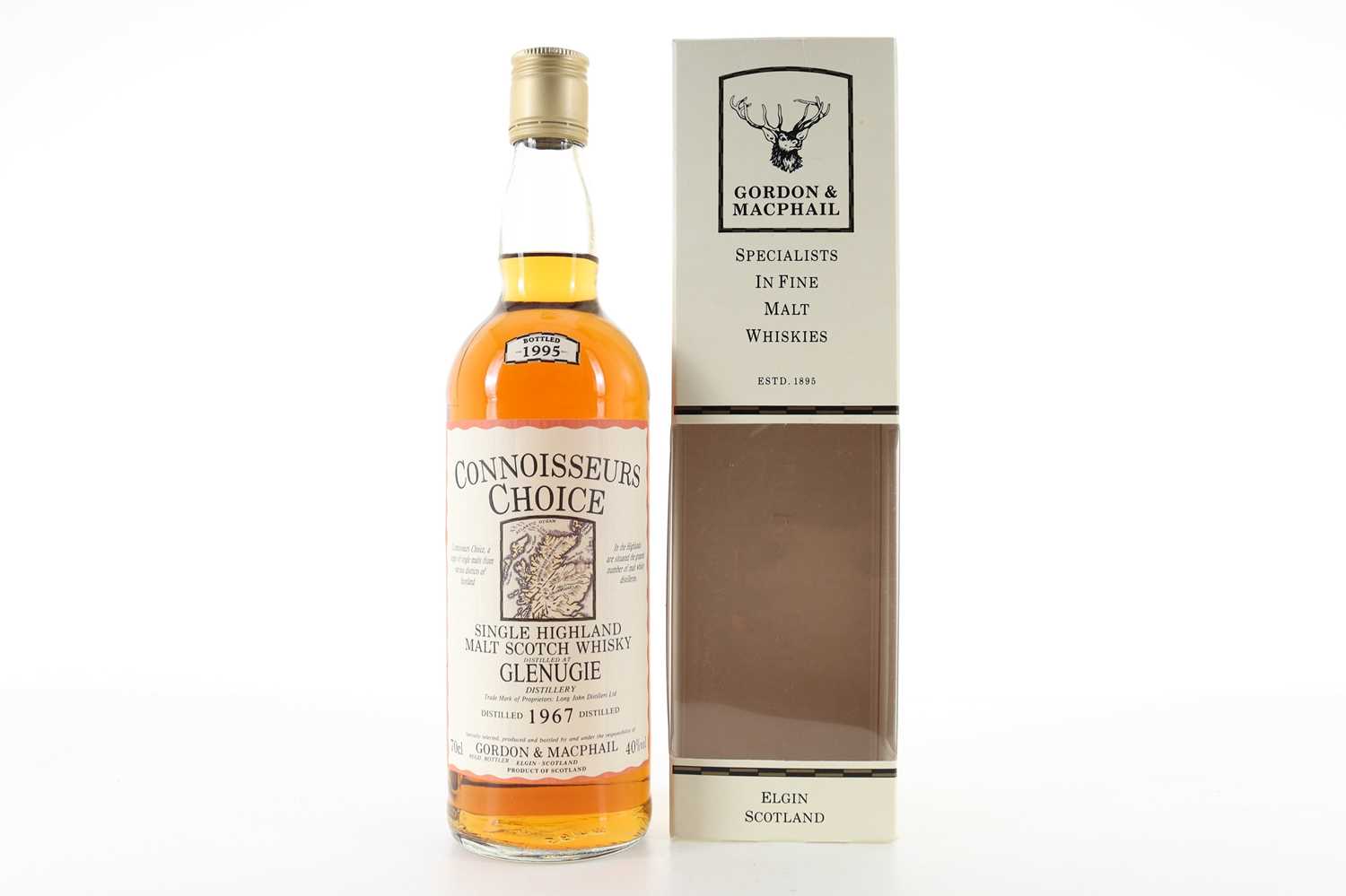 Lot 127 - GLENUGIE 1967 GORDON & MACPHAIL CONNOISSEURS CHOICE