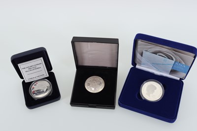 Lot 147 - COLLECTION OF SILVER AND PLATINUM PROOF COINS, 