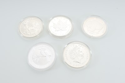 Lot 147 - COLLECTION OF SILVER AND PLATINUM PROOF COINS, 