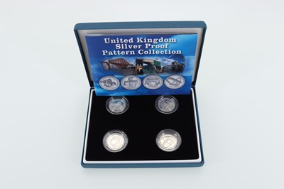 Lot 147 - COLLECTION OF SILVER AND PLATINUM PROOF COINS, 