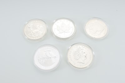 Lot 147 - COLLECTION OF SILVER AND PLATINUM PROOF COINS, 