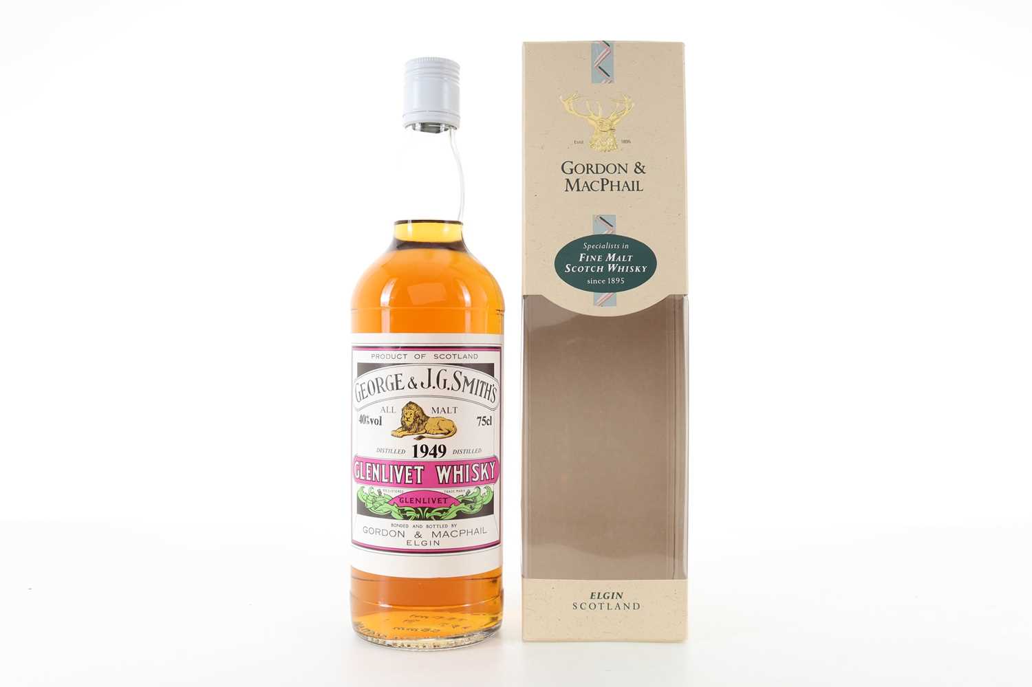 Lot 149 - GLENLIVET 1949 GORDON & MACPHAIL 75CL