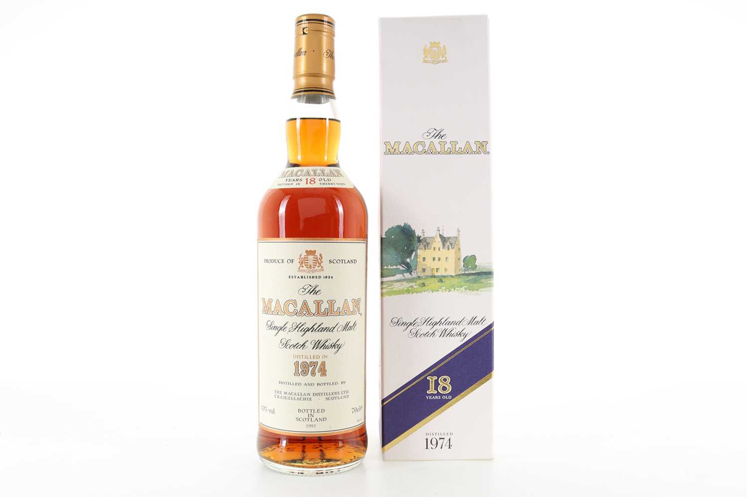 Lot 160 - MACALLAN 1974 18 YEAR OLD