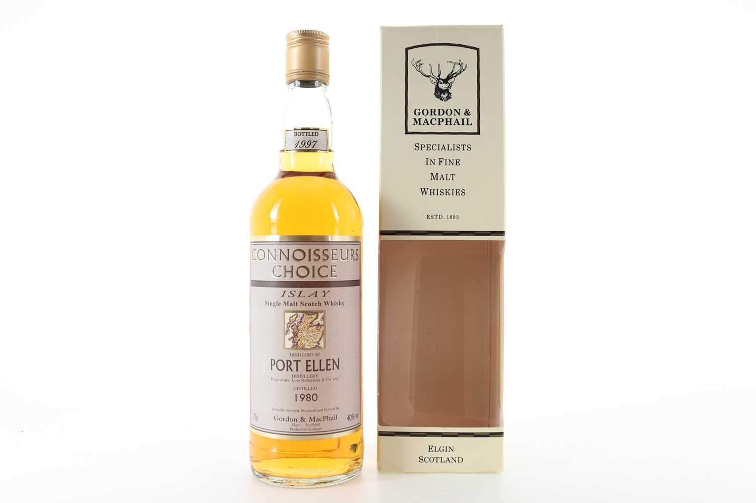 Lot 166 - PORT ELLEN 1980 GORDON & MACPHAIL CONNOISSEURS CHOICE