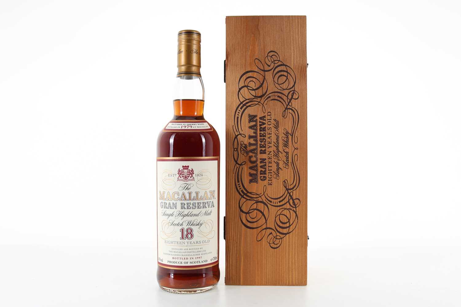 Lot 170 - MACALLAN 1979 18 YEAR OLD GRAN RESERVA