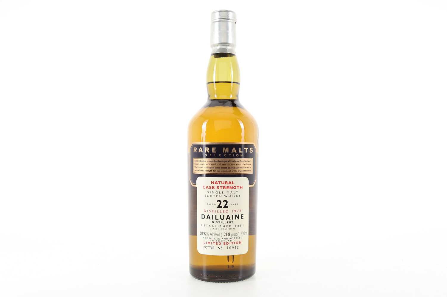 Lot 183 - DAILUAINE 1973 22 YEAR OLD RARE MALTS 75CL