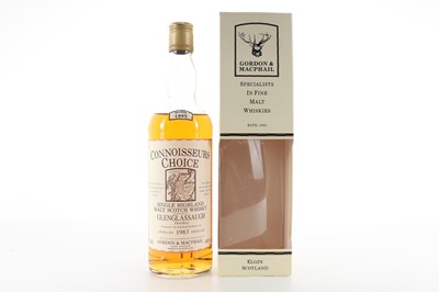 Lot 186 - GLENGLASSAUGH 1983 GORDON & MACPHAIL CONNOISSEURS CHOICE